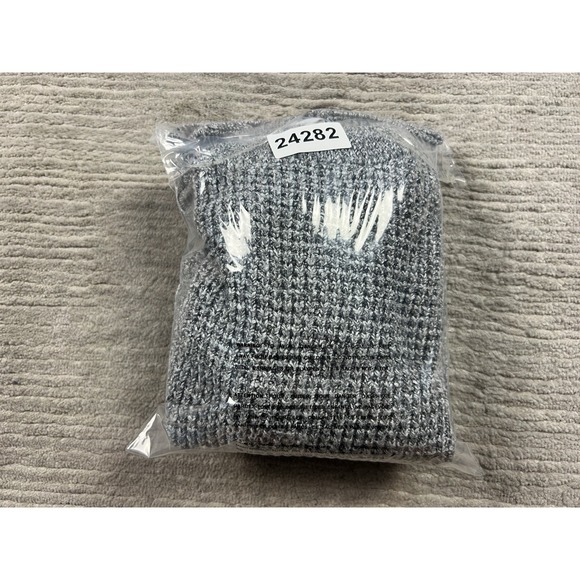 Time and Tru Sweater Womens Large Gray Long Sleeve Polyester Stretch Casual - Picture 13 of 13